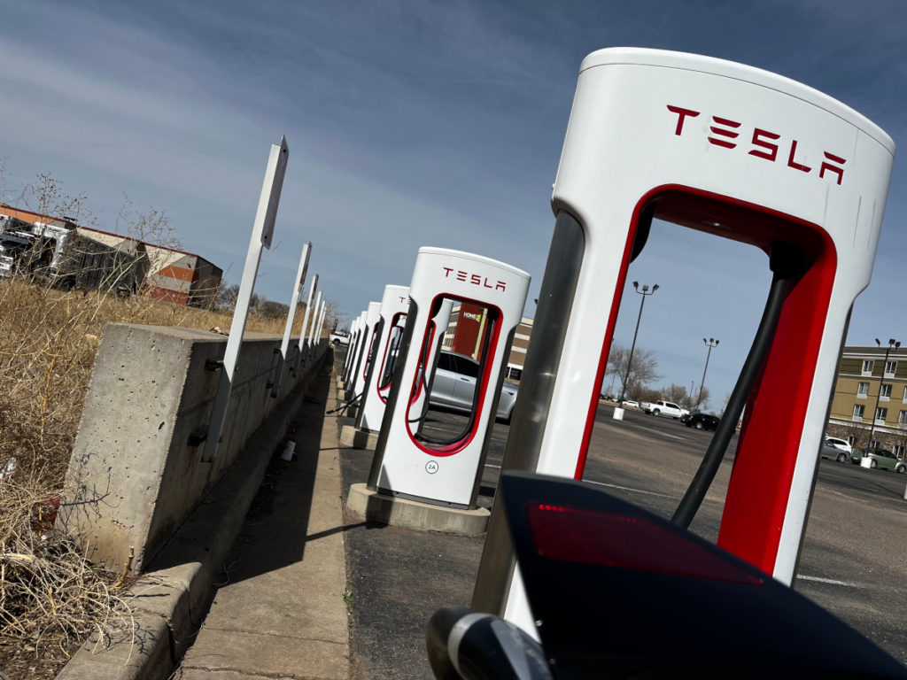 Tesla charging stations in Amarillo