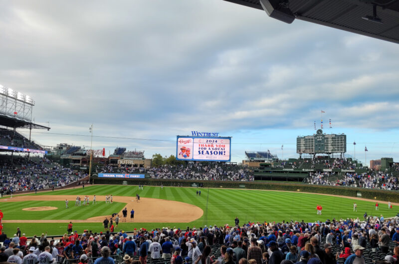 A Bad Day at Wrigley is Better Than a Good Day in Prison